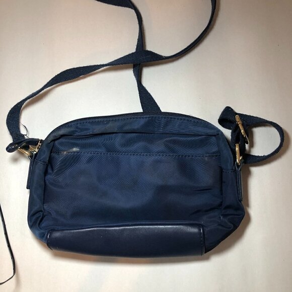TOMMY HILFIGER Purse Crossbody Bag Women’s Size O/S Blue Red Colorblock - Picture 4 of 10